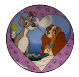 Elisabete Gomes 'Lady and The Tramp' Ceramic Charger