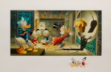Carl Banks (American, 1901-2000) 'Golden Fleece' Serigraph