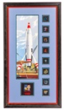 Disney 'The Atomic Age / Tomorrowland 1955 - 1961' Commemorative Framed Pin Set