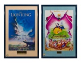 Disney Autographed Movie Posters