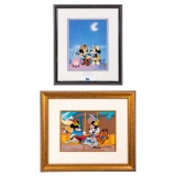 Disney Mickey and Minnie Mouse Sericels