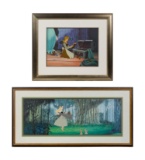 Disney 'Cinderella' Sericel and Lithograph