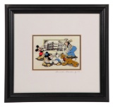 Disney Studios Framed Limited Edition Pin Set