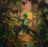 James Coleman (American, 20th Century) 'Rainbow Connection' Giclee on Canvas