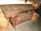 ANTIQUE WOOD WORKING BENCH