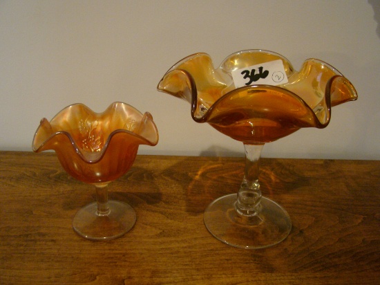 TWO CARNIVAL BOWLS