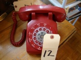 Red Dial Telephone