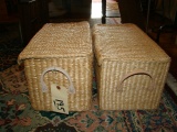 Lidded Baskets With Handles