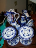 Lot Of Blue & White