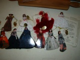 Lot Of 10 Scarlett O'hara Ornaments