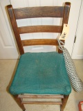 Wooden Straight Back Chair