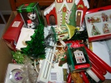 Lot Of Christmas Ornaments, Wind Chimes