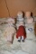 VINTAGE FOUR SMALL DOLLS
