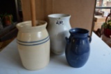 3 PIECES POTTERY