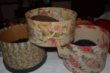 3 VINTAGE LADIES HATS WITH BOXES