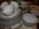 53 PIECES SHEFFIELD IMPERIAL GOLD CHINA