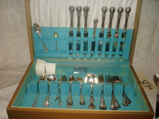 SET OF STERLING FLATWARE by TOWLE "OLD MASTER" PATTERN