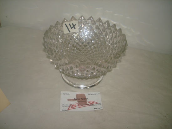 CUT GLASS BOWL