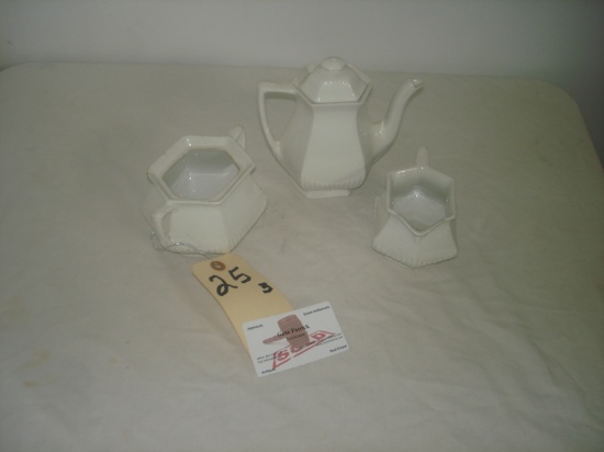 3 Pcs SET OF ENGLISH IRONSTONE