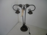 TABLE LAMP W/2 ARMS