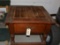 WOODEN END TABLE W/ DRAWER