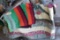 LOT WITH QUILT / PILLOWS