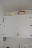 CONTENTS OF CABINETS ABOVE WASHER