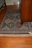 LOT OF TWO AREA RUGS IN BEDROOM