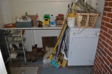 CONTENTS OF OUTSIDE UTILITY ROOM