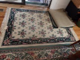 LOT OF 5 THROW RUGS