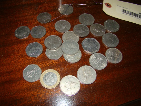 23 NEW PENNIES GREAT BRITIAN