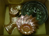 LOT OF COPPER MOLDS