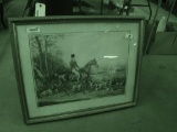 NICE HUNTING SCENE PRINT