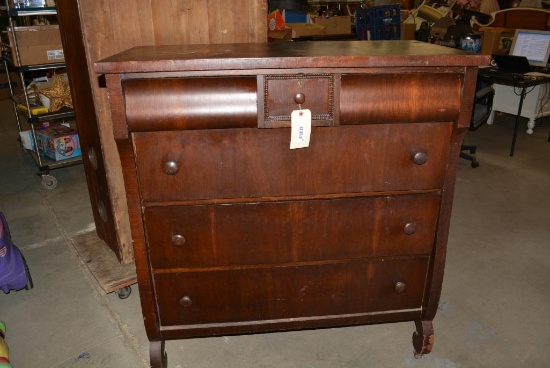 4 Drawer High Chest of Drawers 1830"s