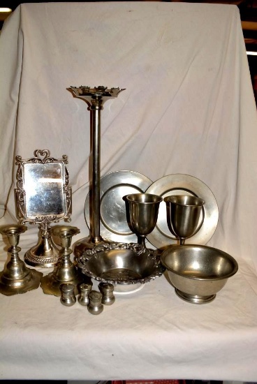 Lot of Pewter