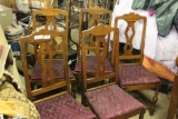 Set of 6 1920's Chairs