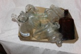 Box of Old Bottles