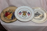 lot of 3 Plates