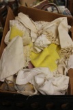 Box Lot of Linen