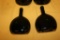 LOT OF 4 ROSE WINE BOTTLES