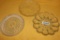 CLEAR GLASS DISHES