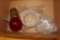 LOT OF GLASSWARE