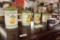 DECANTER LOT W/1 HAS A CHIP