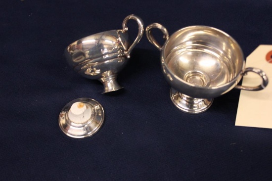 STERLING SUGAR, CREAMER