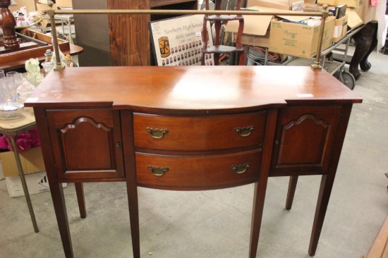 BEAUTIFUL MAHOGANY SIDEBOARD, By DREXEL, SIGNED WALLACE NUTTING