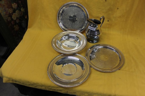 LOT OF SILVER PLATE