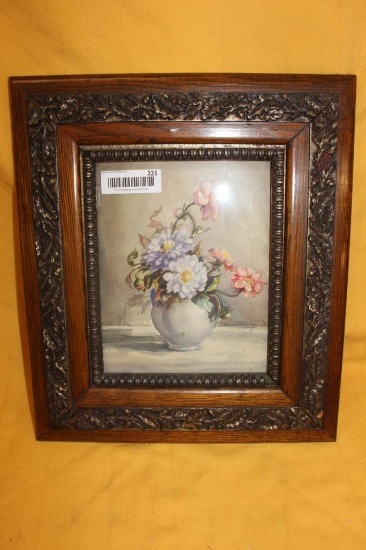 FRAMED FLOWER ART