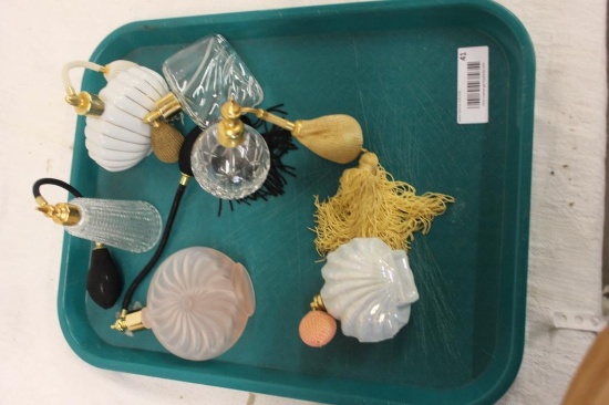 PERFUME BOTTLES WITH ATOMIZERS