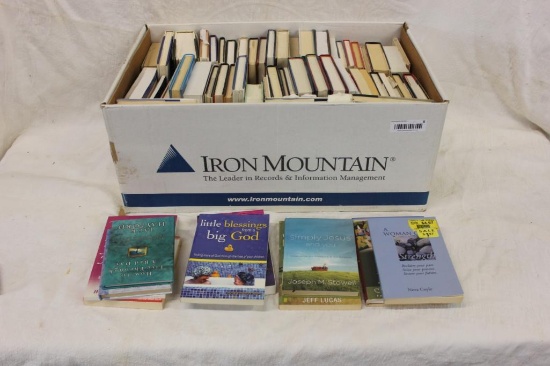 BOX LOT OF BOOKS