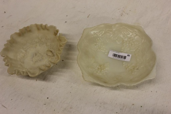 MILK GLASS BOWLS